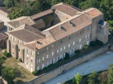 Vue aérienne du château de St Félix